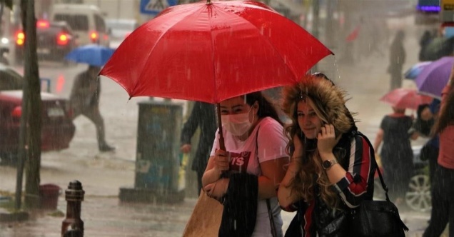 Denizli’de kuvvetli yağışlar etkisini sürdürecek