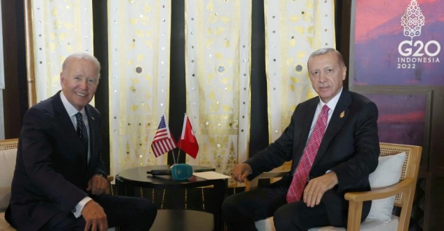 Biden ve Erdoğan görüşmesinde F-16 satışı ve İsveç'in NATO üyeliği gündeme geldi