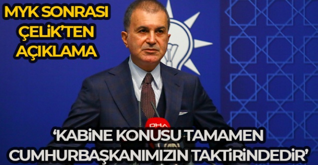 AK Parti'den Kabine İle İlgili İddialarla İlgili En Net Açıklama