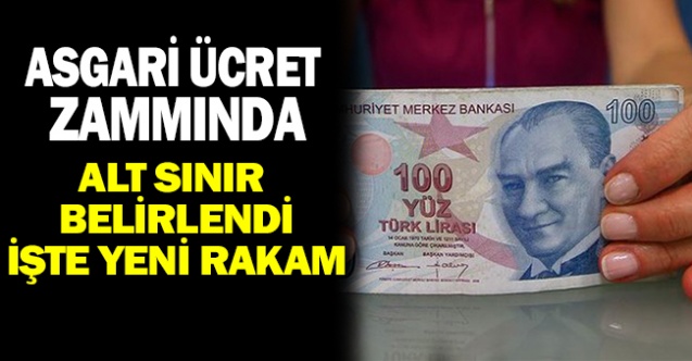 Asgari ücret zammı için alt sınır belirlendi! İşte konuşulan rakam