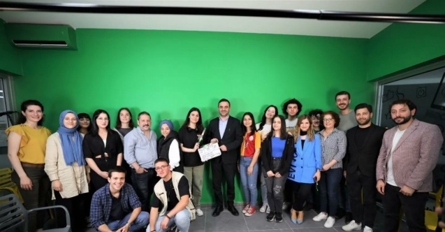 Başkan Özlü, geleceğin sinemacılarıyla bir araya geldi