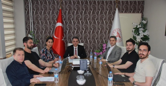 500 Yataklı Devlet Hastanesi değerlendirme toplantısı yapıldı