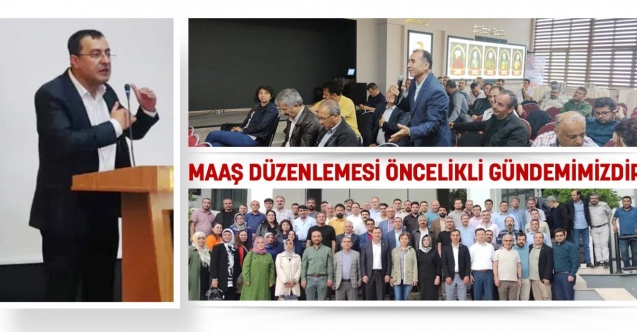 Mesut Öner: Maaş düzenlemesi öncelikli gündemimizdir