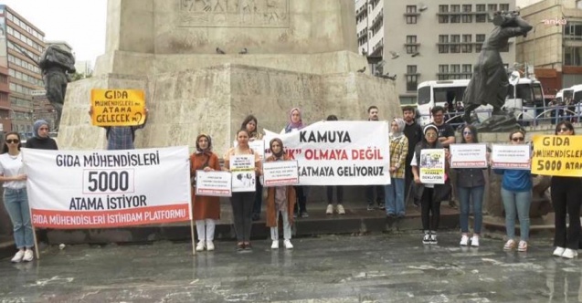 Atama bekleyen mühendisler yine bakanlığa seslendi