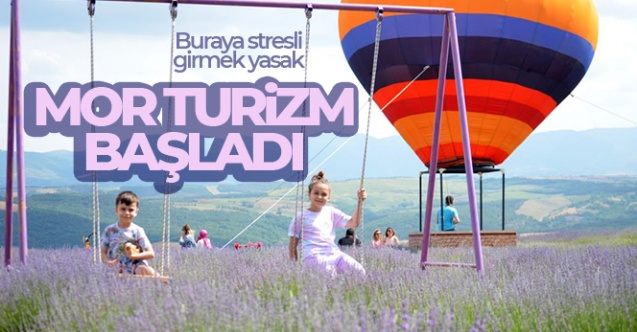 Tekirdağ'da mor turizm başladı: Buraya stresli girmek yasak