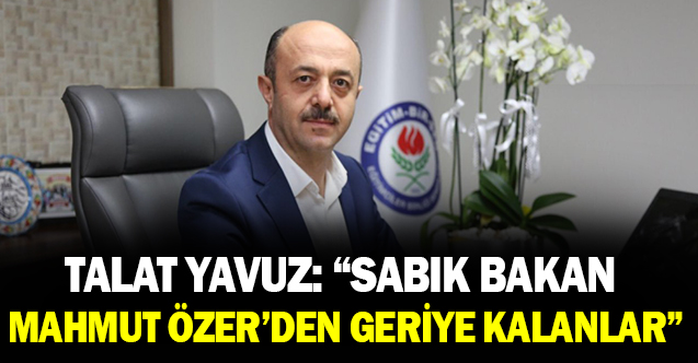 "Sabık Bakan Mahmut Özer'den Geriye Kalanlar..."