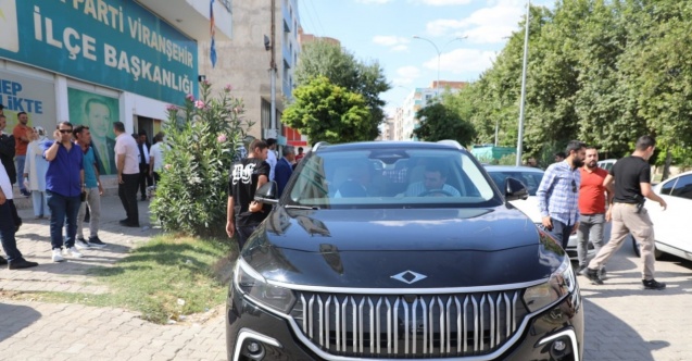 TOGG Viranşehir yollarında