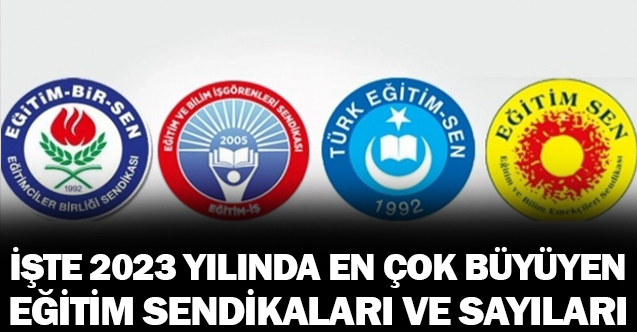 İşte 2023 Yılında En Çok Büyüyen Eğitim Sendikası