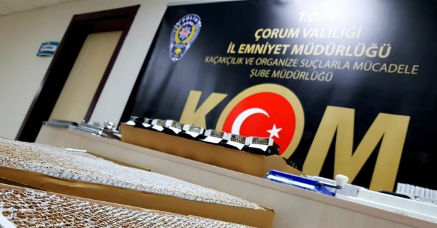 Polisten kaçak sigara operasyonu