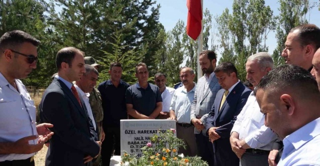 15 Temmuz Şehidi Halil Hamuryen, mezarı başında anıldı