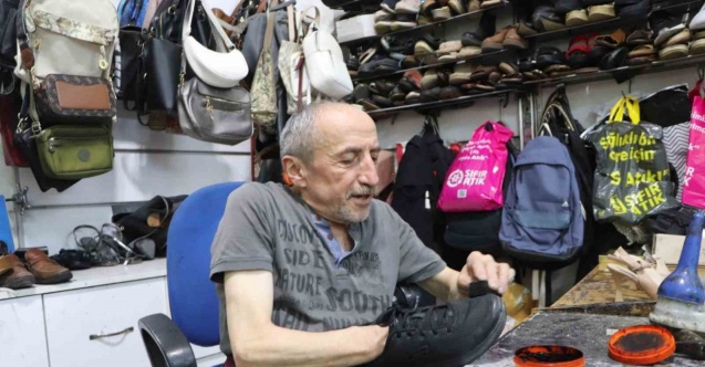 Ayakkabı tamircilerinde yoğunluk