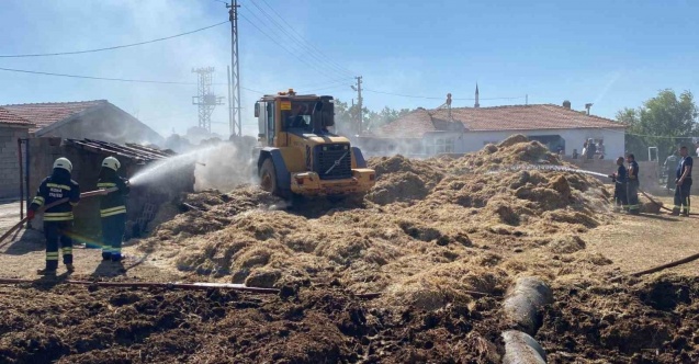 Kulu’da saman yangını