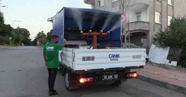 Canik’te haşereye geçit yok