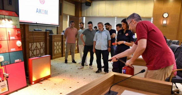 Ekipler acil duruma hazır