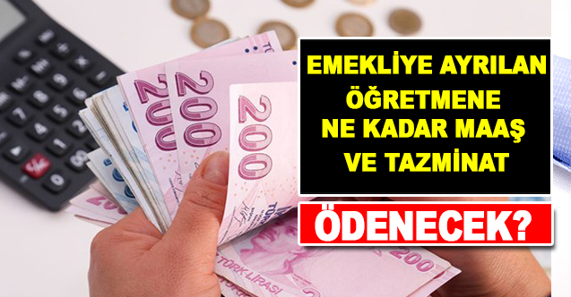 Emekliye Ayrılan Öğretmenin Alacağı İkramiye ve Maaş
