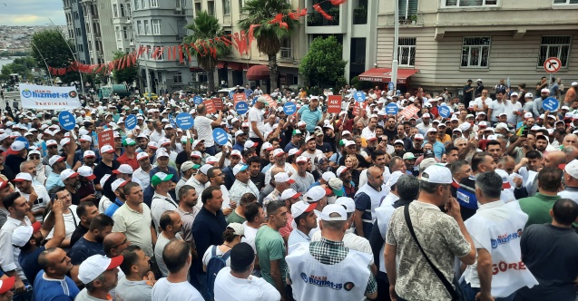 HAK-İŞ/HİZMET-İŞ Sendikasından asgari ücretli belediye işçileri için açıklama