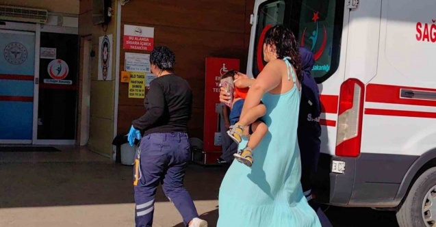 Kaydıraktan düşen çocuğun kolu kırıldı