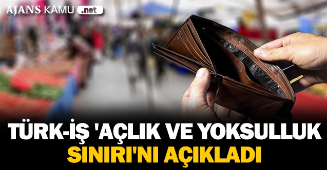 Yoksulluk sınırı 38 bin TL'ye dayandı