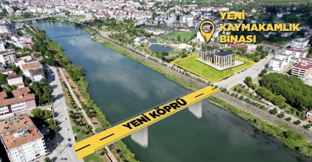 Çarşamba’ya yeni hükümet konağı ve köprü