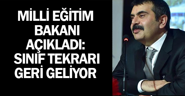 Ortaokullarda Sınıf Tekrarı Geliyor