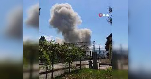 Kocaeli'de Derince Limanı'nda patlama