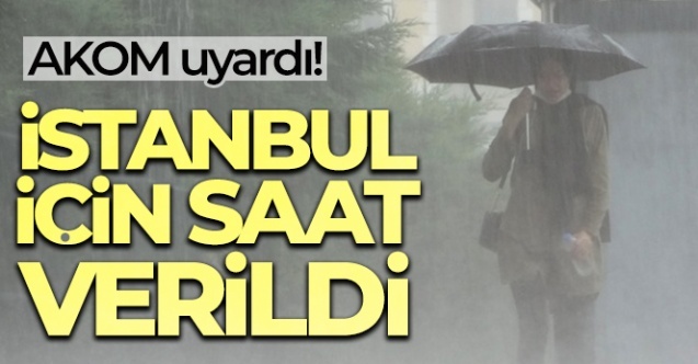 İstanbul’a aşırı sıcaklıkların ardından yağış geliyor