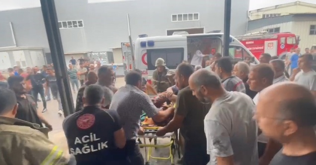 Bursa’da yakıt dolu varil bomba gibi patladı : 1 ağır yaralı
