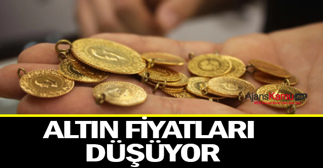 Altın Fiyatları Düşüyor!