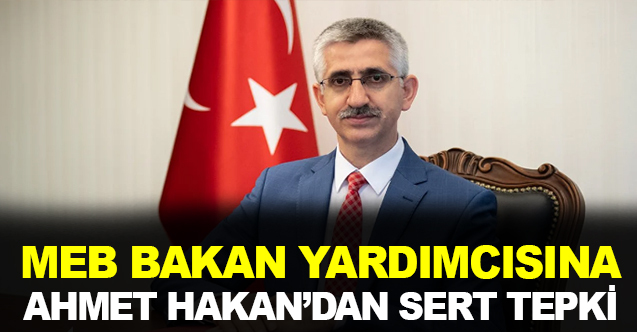 MEB Bakan Yardımcısının "Gebereceksin" twetine Ahmet Hakan'dan tepki