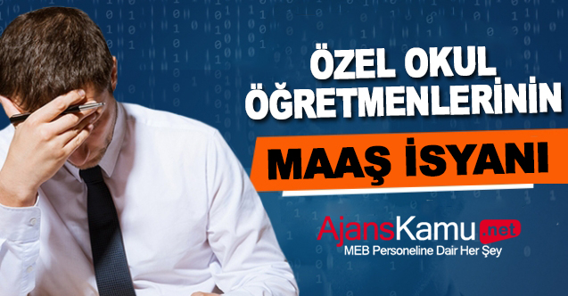 Özel Okul Öğretmenlerinin Eşitsizlik Karşısındaki İsyanı!