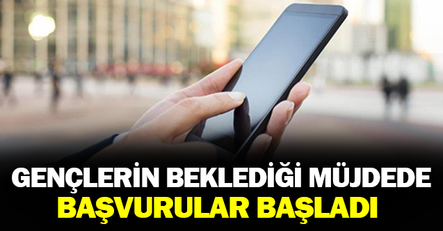 Vergisiz Telefon ve Bilgisayarda Başvurular Başladı