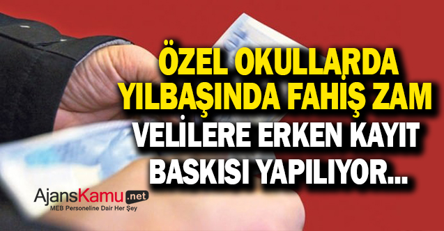 Özel okullara yılbaşında rekor zam! Velilere erken kayıt baskısı...