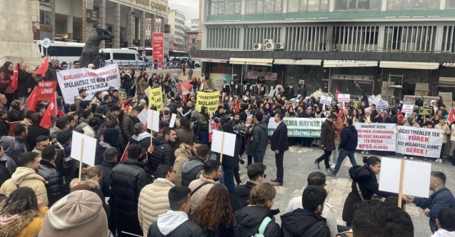 Öğretmenler 100 bin atama istedi