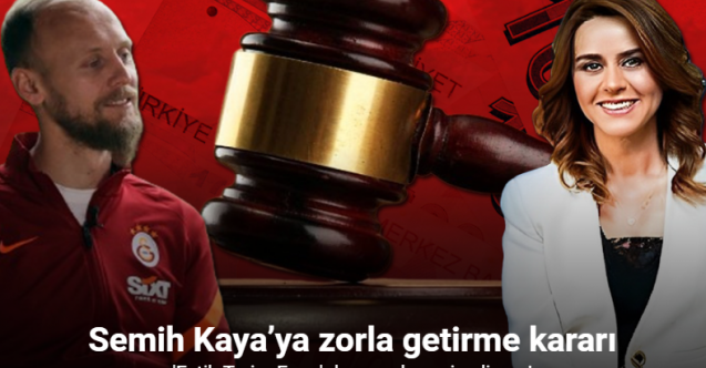 "Fatih Terim Fonu" davasında eski futbolcu Semih Kaya’ya zorla getirme kararı