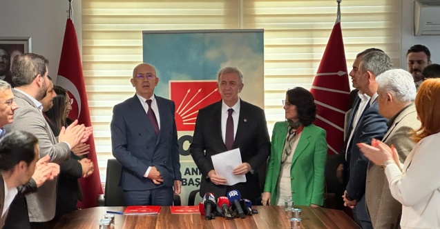 Mansur YAVAŞ Tekrar Adaylık Başvurusu Yaptı