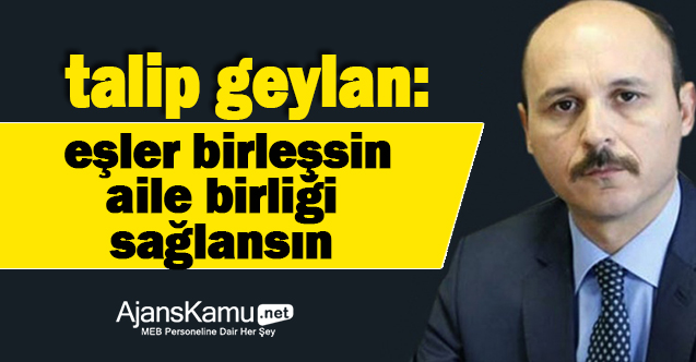 Eşler Birleşsin, Aile Birliği Sağlansın