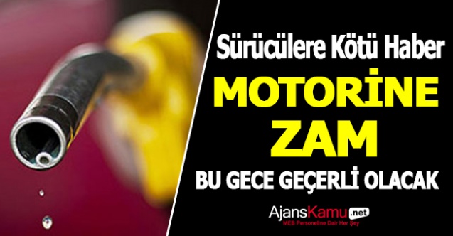 Motorine zam geliyor! 20 Ocak Cumartesi pompa fiyatları değişecek