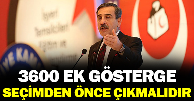 Önder Kahveci: 3600 Ek Gösterge Seçimden Önce Yasalaşmalıdır!