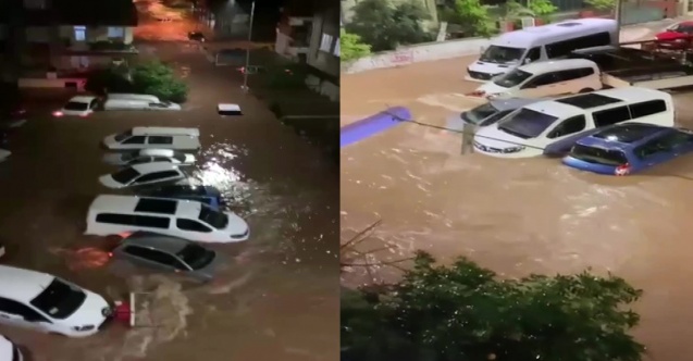 Antalya’da sel nedeniyle okullar tatil edildi