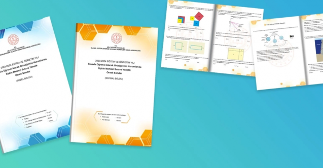 MEB, LGS kapsamındaki merkezi sınava yönelik örnek soruları yayımladı