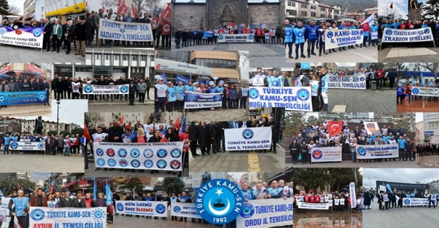 Türkiye Kamu-Sen Memur ve Emekliler İçin Sahaya İndi!