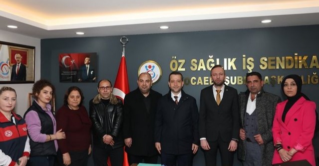 Muharrem Tutuş'tan, Sedat Balkan'a ziyaret