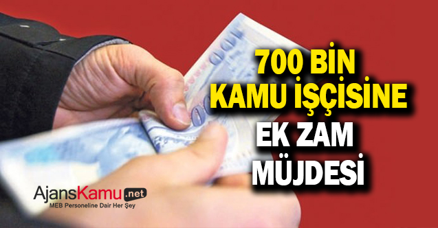 Kamu İşçilerine Ek Zam Müjdesi!
