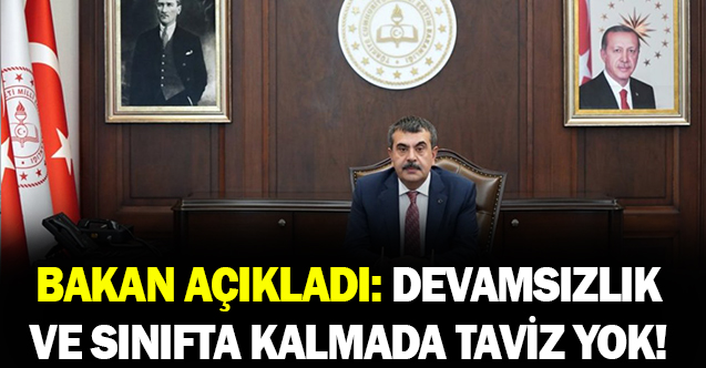 Okullarda Devamsızlık ve Sınıfta Kalma İle İlgili Taviz Verilmeyecek
