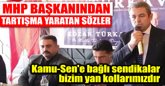 MHP Başkanından Tartışma Yaratan Sözler