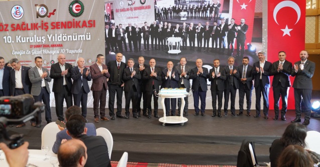 ÖZ SAĞLIK-İŞ 10 YAŞINDA