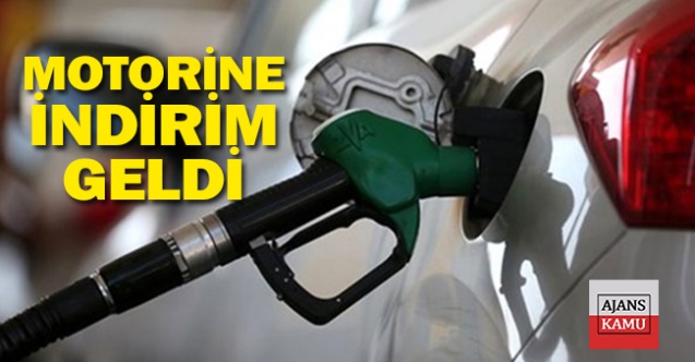 Motorin fiyatlarında indirim