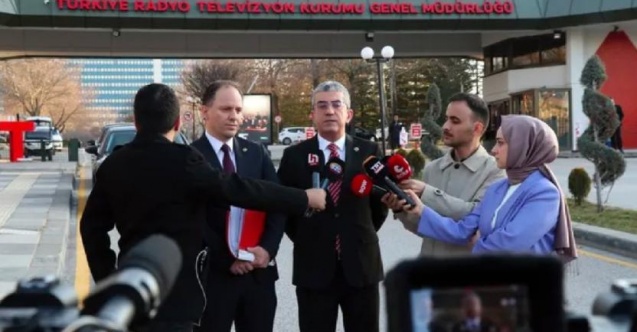 CHP heyeti TRT'ye gitti: 'Yanlı yayınlara daha fazla tahammül etmeyeceğiz'