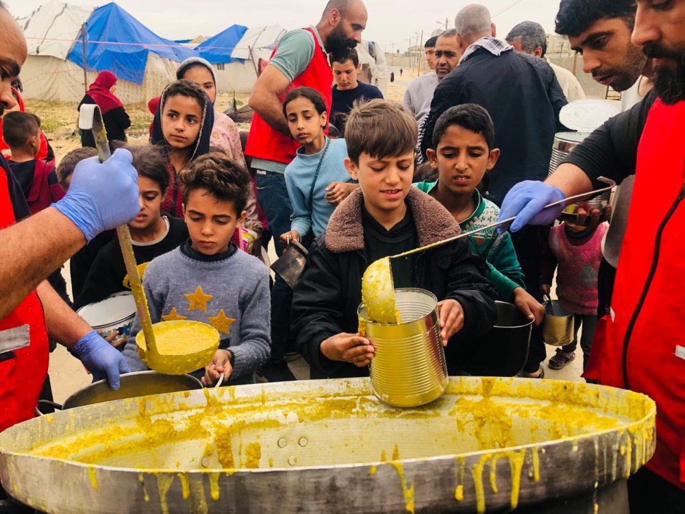 HAK-İŞ Konfederasyonu'nun yardımları Gazze'ye ulaştı