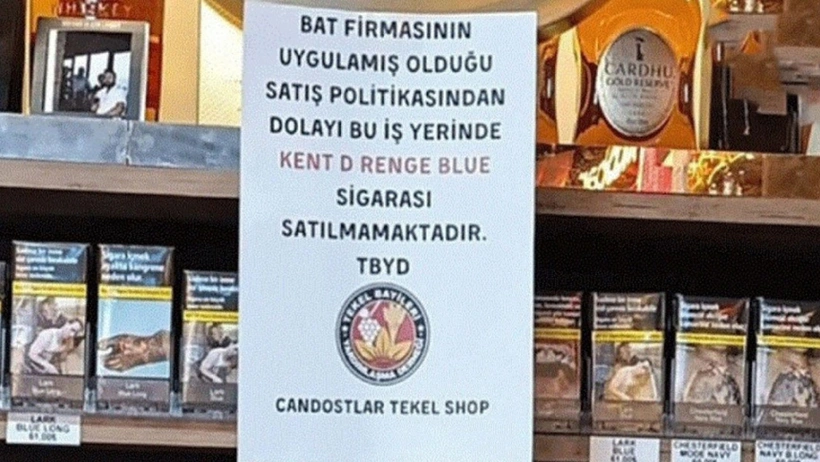 Boykota tekel bayileri de katıldı